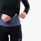  Đai chạy bộ Compressport Unisex's Free Belt Pro - Blues/Indigo 
