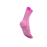  Tất Thể Thao Compressport Pro Racing Socks v4.0 Trail - Hồng Begonia/Neon Pink 