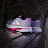  Giày Chạy Road Nữ Adidas Adizero Boston 13 - Powder Plum / Silver Metallic / Shock Pink 