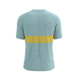  Áo chạy Bộ Nam Compressport Performance SS Tshirt - Ether/Lemon 