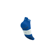  Tất Thể Thao Compressport Pro Racing Socks v4.0 Run Low - Xanh Princess Blue/White 