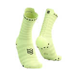  Tất Chạy Bộ Compressport Pro Racing Socks V4.0 Ultralight Run High - Shadow Lime/Black 