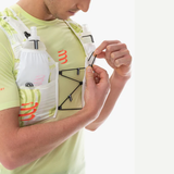  Vest chạy bộ Compressport UltRun Evo 10 - Sugar/Green Camo 