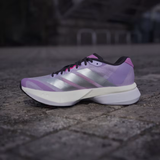  Giày Chạy Road Nữ Adidas Adizero Boston 13 - Powder Plum / Silver Metallic / Shock Pink 