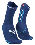  Tất thể thao Compressport - Pro Racing Socks v4.0 Run High - SODALITE/FLUO BLUE 