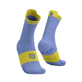 Tất Chạy Bộ Compressport Pro Racing Socks V4.0 Run High - Jacaranda/Maize 
