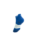  Tất Thể Thao Compressport Pro Racing Socks v4.0 Run Low - Xanh Princess Blue/White 