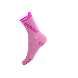  Tất Thể Thao Compressport Pro Racing Socks v4.0 Trail - Hồng Begonia/Neon Pink 