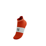  Tất Thể Thao Compressport Pro Racing Socks v4.0 Run Low - Cam Tigerlily/White 