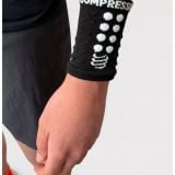  Băng Cổ Tay Compressport Unisex's Sweatbands 3D.Dots - Black 
