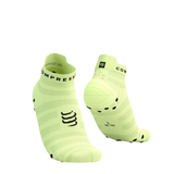  Tất Chạy Bộ Compressport Pro Racing Socks V4.0 Ultralight Run Low - Shadow Lime/Black 
