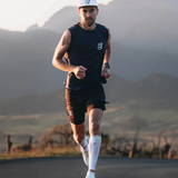  Băng bảo vệ bắp chân Compressport Calf Sleeves R2 Oxygen - White/Neble Grey 