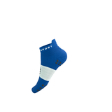  Tất Thể Thao Compressport Pro Racing Socks v4.0 Run Low - Xanh Princess Blue/White 