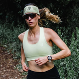  Áo Bra Chạy Bộ Nữ Compressport Feelfree Seamless Bra - Shadow Lime 