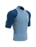  Áo Trail Compressport Nam Racing Postural SS Top - DENIM/POSEIDON 