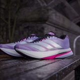  Giày Chạy Road Nữ Adidas Adizero Boston 13 - Powder Plum / Silver Metallic / Shock Pink 