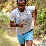  Áo Chạy Trail Nam Compressport Trail Racing SS Tshirt - Gray/Violet 
