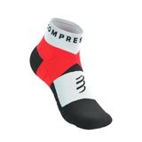  Tất Chạy Trail Compressport Ultra Trail Low Socks - Fluo Red/White 