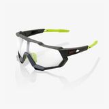  Kính thể thao 100% - SPEEDTRAP®Soft Tact Cool Grey Photochromic Lens 