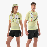  Vest chạy bộ Compressport UltRun Evo 10 - Sugar/Green Camo 