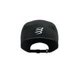  Mũ Chạy Bộ Compressport 5 Panel Light Cap - Black 