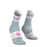  Tất Thể Thao Compressport Pro Racing Socks v4.0 Run High - Ether/Neon Pink 