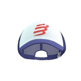  Mũ Chạy Bộ Compressport Trucker Cap - Orient Blue/Star White 