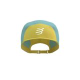  Mũ Chạy Bộ Compressport 5 Panel Light Cap - Vàng Lemon/Ether 