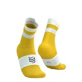  Tất Thể Thao Compressport Pro Racing Socks v4.0 Run High - Vàng Lemon/White 