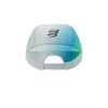 Mũ Chạy Bộ Compressport Pro Racing Cap - Star White/Blue Green 