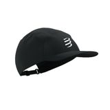  Mũ Chạy Bộ Compressport 5 Panel Light Cap - Black 