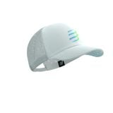  Mũ Chạy Bộ Compressport Trucker Cap - Star White/Blue Green 