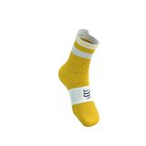  Tất Thể Thao Compressport Pro Racing Socks v4.0 Run High - Vàng Lemon/White 