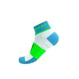  Tất Thể Thao Compressport Ultra Trail Low Socks - Norse Blue/White 
