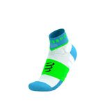  Tất Thể Thao Compressport Ultra Trail Low Socks - Norse Blue/White 