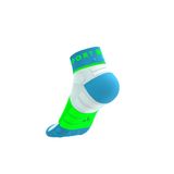  Tất Thể Thao Compressport Ultra Trail Low Socks - Norse Blue/White 