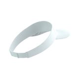  Mũ Chạy Bộ Compressport Ultralight Visor - White 