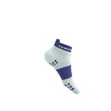  Tất Thể Thao Compressport Pro Racing Socks v4.0 Run Low - Star White/Orient Blue 