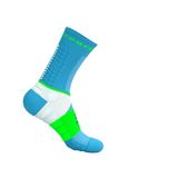  Tất Thể Thao Compressport Ultra Trail Socks V2.0 - Nors Blue/Neon Green 
