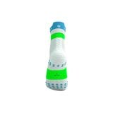  Tất Thể Thao Compressport Pro Racing Socks v4.0 Run High - White/Norse Blue/Neon Green 