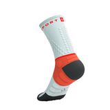  Tất Thể Thao Compressport Ultra Trail Socks V2.0 - Gray Violet/Tigerlily 