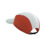  Mũ Chạy Bộ Compressport 5 Panel Light Cap - Star White/ Tigerlily 