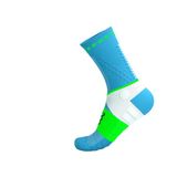  Tất Thể Thao Compressport Ultra Trail Socks V2.0 - Nors Blue/Neon Green 