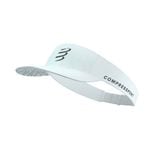  Mũ Chạy Bộ Compressport Ultralight Visor - White 