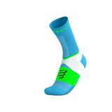  Tất Thể Thao Compressport Ultra Trail Socks V2.0 - Nors Blue/Neon Green 