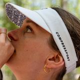  Mũ Chạy Bộ Compressport Ultralight Visor - Cam Tigerlily 