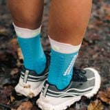  Tất Thể Thao Compressport Pro Racing Socks v4.0 Trail - Norse Blue/Neon Green 