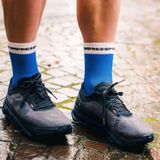  Tất Thể Thao Compressport Pro Racing Socks v4.0 Run High - Xanh Princess/Blue White 