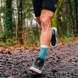  Tất Thể Thao Compressport Pro Racing Socks v4.0 Trail - Norse Blue/Neon Green 