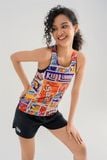  Áo Singlet Nữ Sub2 Keep Running - Retro Orange 